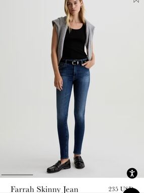 ADRIANO GOLDSCHMIED The Farrah High Rise Skinny Jeans